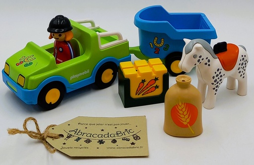 Fermier avec son cheval - PLAYMOBiL 123 