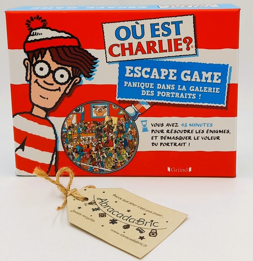 Où est Charlie? Escape game - GRUND