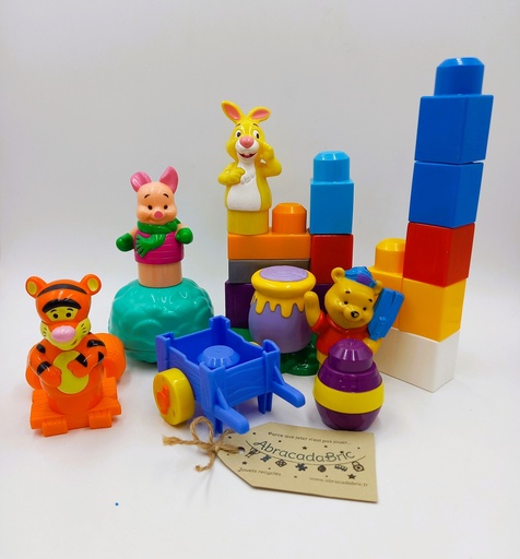 Cubes de construction avec Winnie et ses amis - MEGABLOKS 