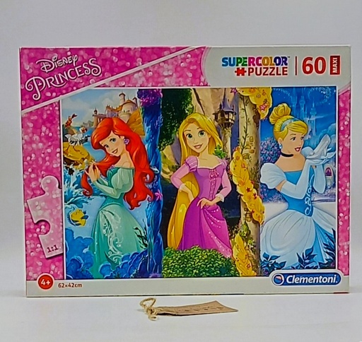 Puzzle "Disney princesse" 60P - CLEMENTONi 