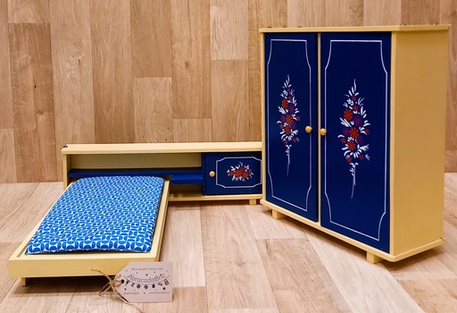 Ensemble meubles chambre de poupée - MDD