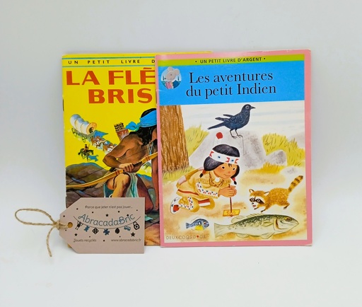 "Les aventures du petit indien" & "La flèche brisée"- DEUX COQS D'OR