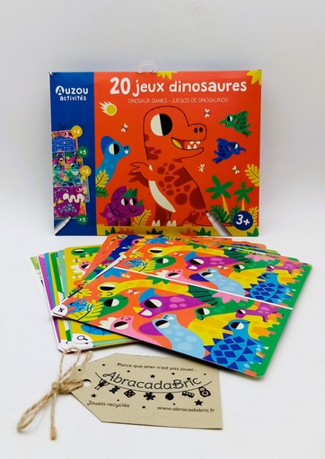20 jeux dinosaures - AUZOU 