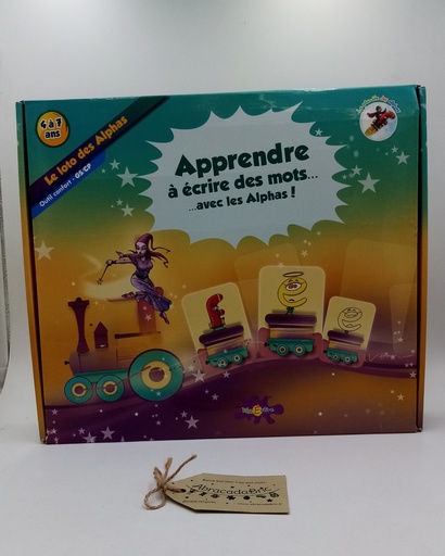 Le loto des Alphas : apprendre à écrire des mots...avec les alphas ! - RECREALiRE