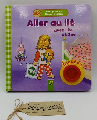 Aller au lit avec Léo et Zoé, mon premier livre audio - VEMAG VERLAGS