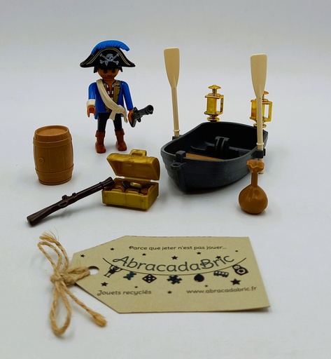 Pirate avec barque et trésor 4942 - PLAYMOBiL 