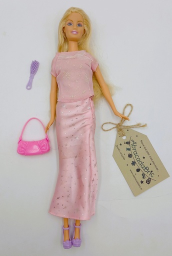Barbie "Tenue rose" - MATTEL