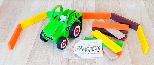 Jeu de construction en bois