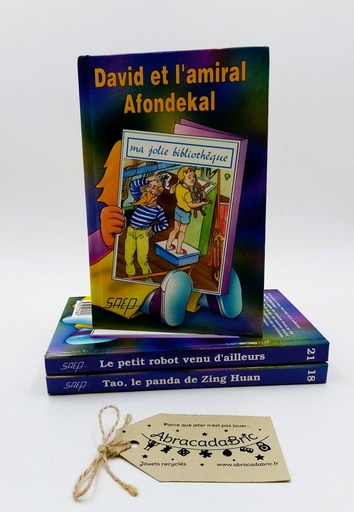 "Tao, le panda de Zing Huan", "David et l'amiral Afondekal" & "Le petit robot venu d'ailleurs" - SAEP 
