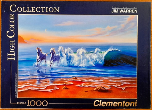 Puzzle "Jim Warren : wild waters" 1000p - CLEMENTONi   
