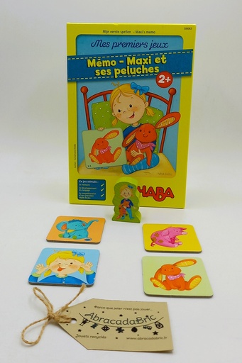 Mémo, Maxi et ses peluches - HABA   