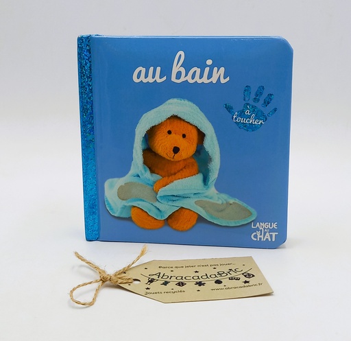Au bain - LANGUE AU CHAT 