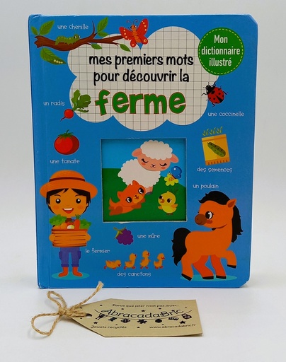 Mes premiers mots pour découvrir la ferme - MAXiLiVRES