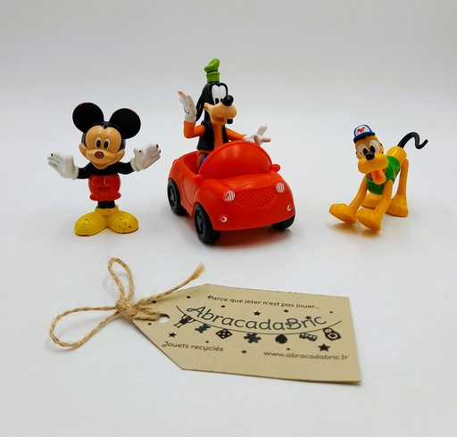 Lot de figurines "La maison de Mickey" - MATTEL