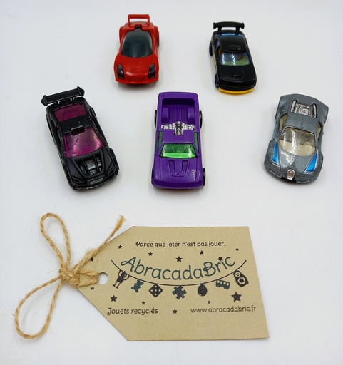 Lot de 5 voitures  - HOTWHEELS