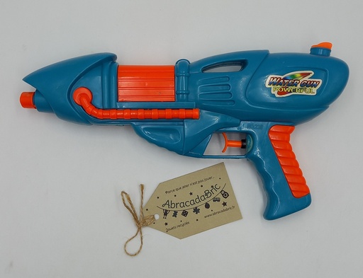 Pistolet à eau bleu