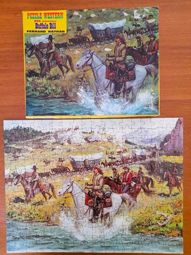 Puzzle "Buffalo Bill" 250p - FERNAND NATHAN  