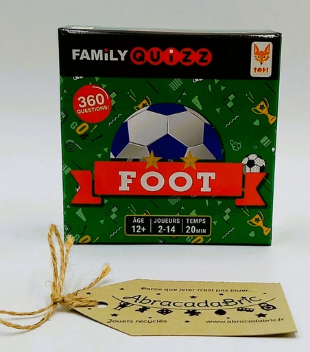 Family quizz : foot- TOPi GAMES