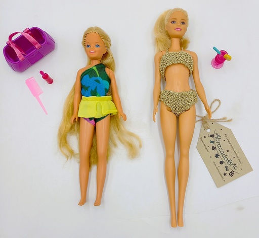 Barbie et sa soeur à la plage - MATTEL 