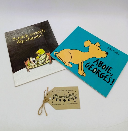 "Scritch scratch dip clapote!" et "Aboie, Georges!" - ECOLE des LOiSiRS