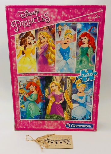 Puzzle 2x20p "Princesse Disney" - CLEMENTONi