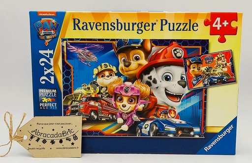 Puzzle "Pat patrouille le film" 2x24p - RAVENSBURGER