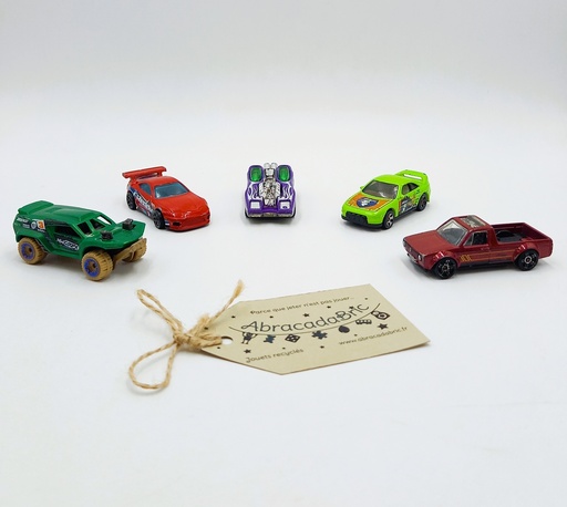 Lot de 5 voitures  - HOTWHEELS
