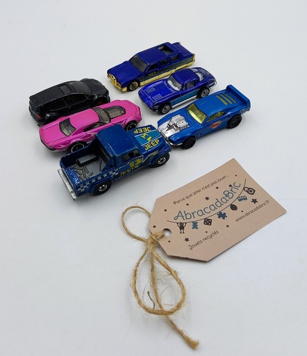 Lot de 6 voitures Hot Wheels - MATTEL