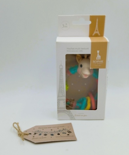 Hochet multi texturé Sophie la girafe - VULLi
