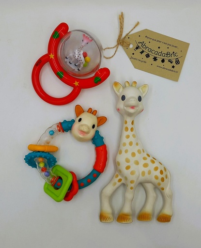 Kit découverte Sophie la girafe 