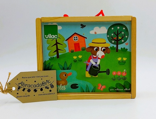 Coffret de 3 puzzles en bois, les saisons - ViLAC 