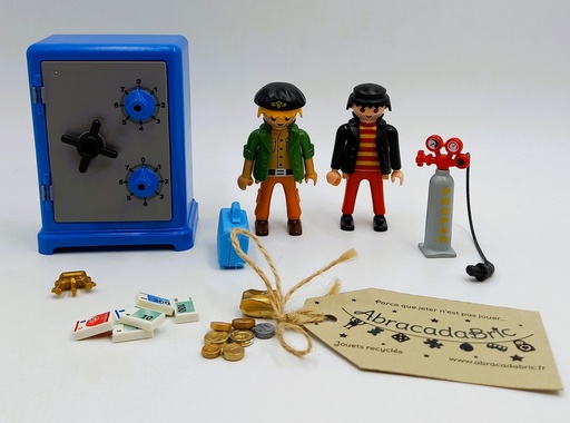 Cambrioleurs et coffre fort - PLAYMOBiL  