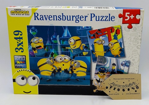 Puzzle "Droles de Minions" 49p - RAVENSBURGER 