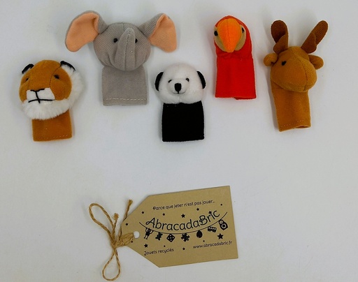 Mini marionnettes animaux-IKEA