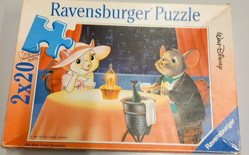 Puzzle "L'invitation" - 2x20p - RAVENSBURGER  