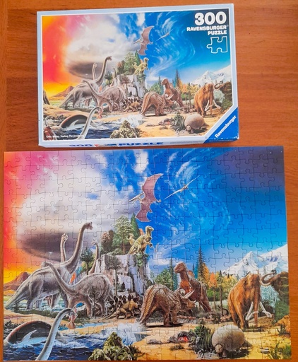 Puzzle "Animaux préhistoriques" 300p - RAVENSBURGER  