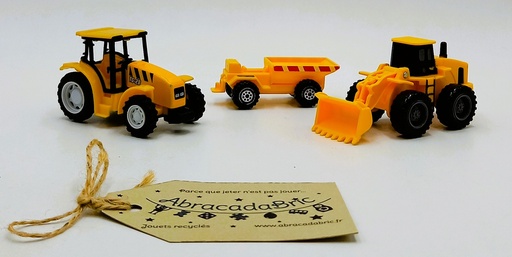 Lot x3 véhicules agricoles