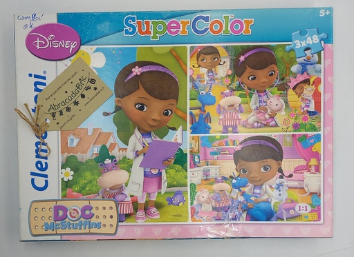 Puzzle Docteur la peluche 2x48p - CLEMENTONi