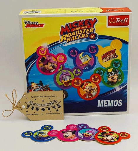 Mémo  " Mickey and the                  roadster  racers" - TREFL