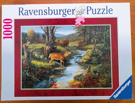 Puzzle "Les quatre cerfs" 1000p - RAVENSBURGER 