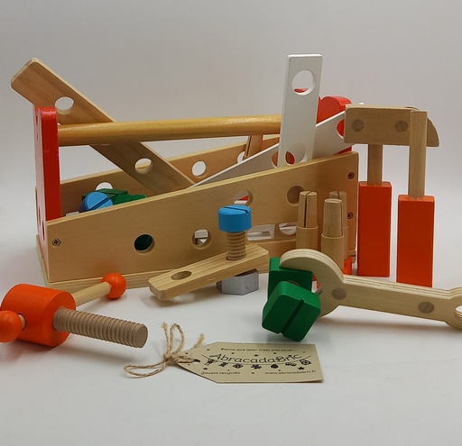 Caisse à outils en bois