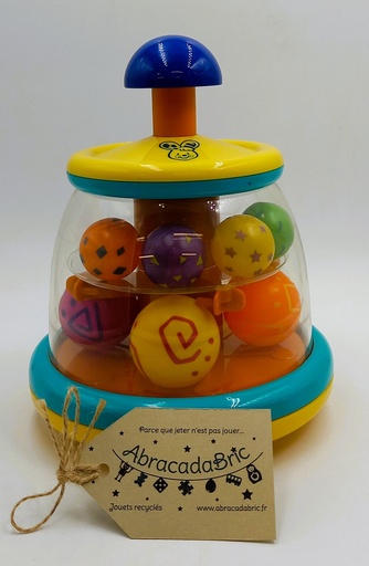 Toupie magique avec balles 