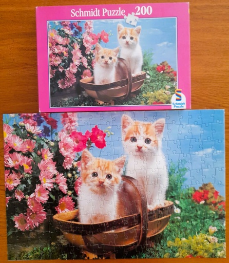Puzzle "Tout petit chaton" 200p - SCHMiDT