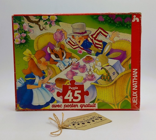 Puzzle "Alice au pays des merveilles " 45p - NATHAN  
