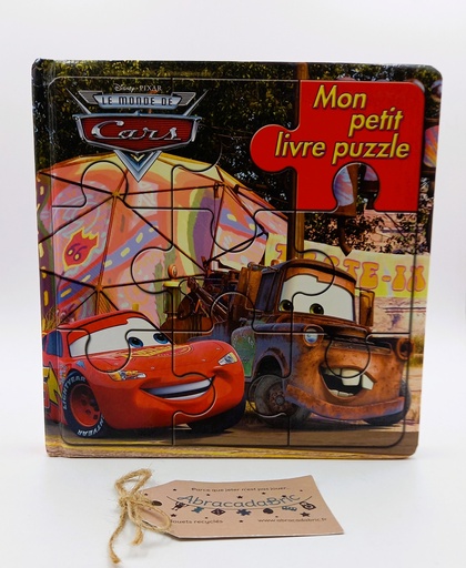 Mon petit livre puzzle cars - HACHETTE