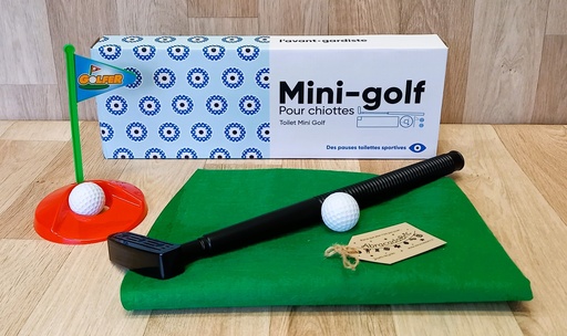 Mini-golf pour chiottes -L'AVANT GARDISTE