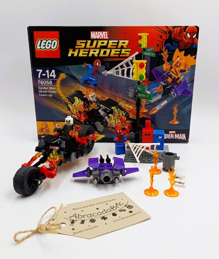 Spider Man : l'équipe de Ghost Rider n°76058 - LEGO  