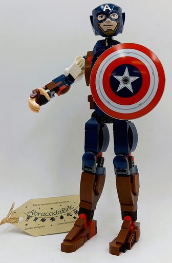 Marvel la figurine de captain America - LEGO