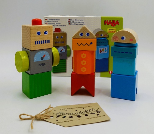 Blocs découverte amis des robots - HABA 