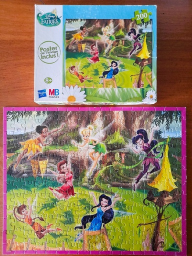 Puzzle Disney Fairies 200p -MB PUZZLES